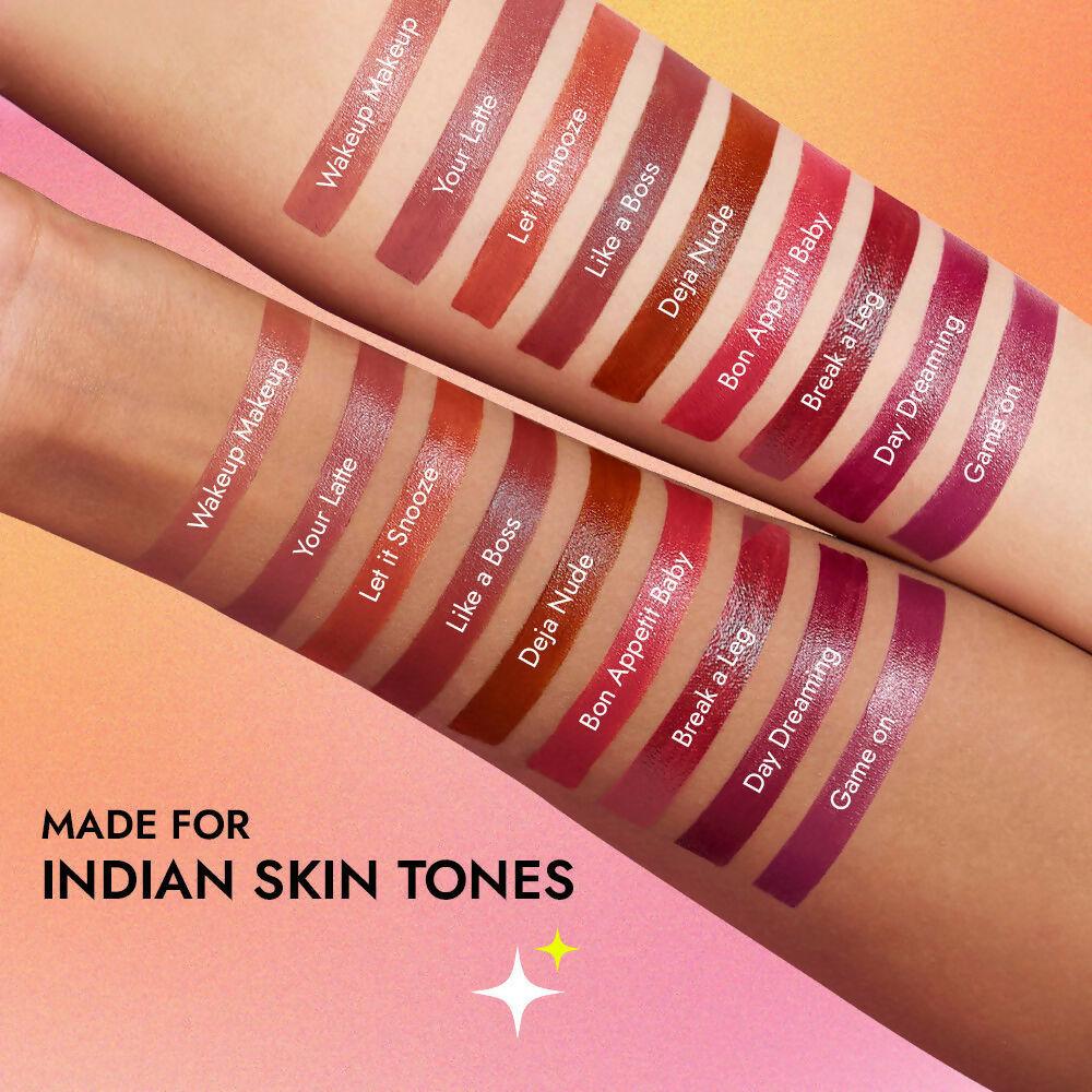 Nykaa So Creme Creamy Matte Lipstick - Wine & Grind