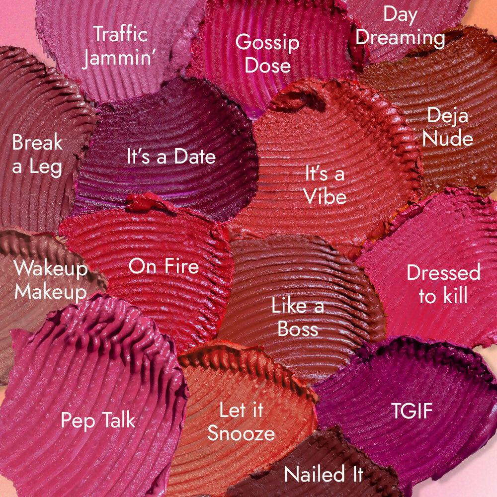 Nykaa So Creme Creamy Matte Lipstick - Game On