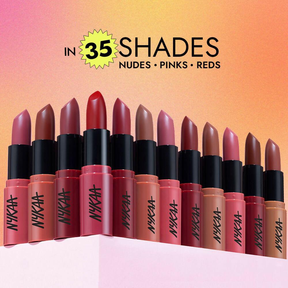 Nykaa So Creme Creamy Matte Lipstick - Game On