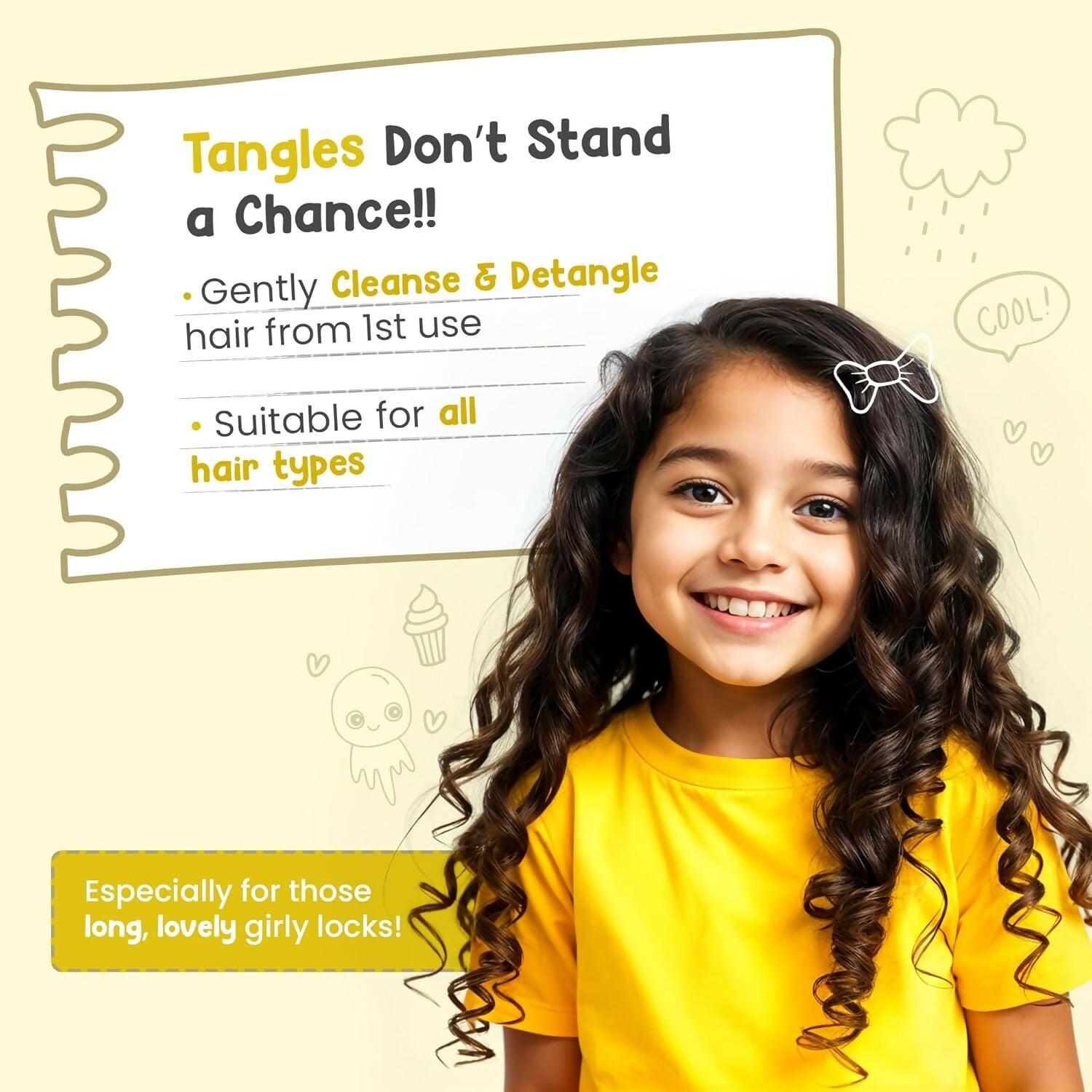 Mother Sparsh 2 In 1 Hydrating Shampoo + Conditioner for Kids & Babies With Natural Oatmeal & Vitamin B5