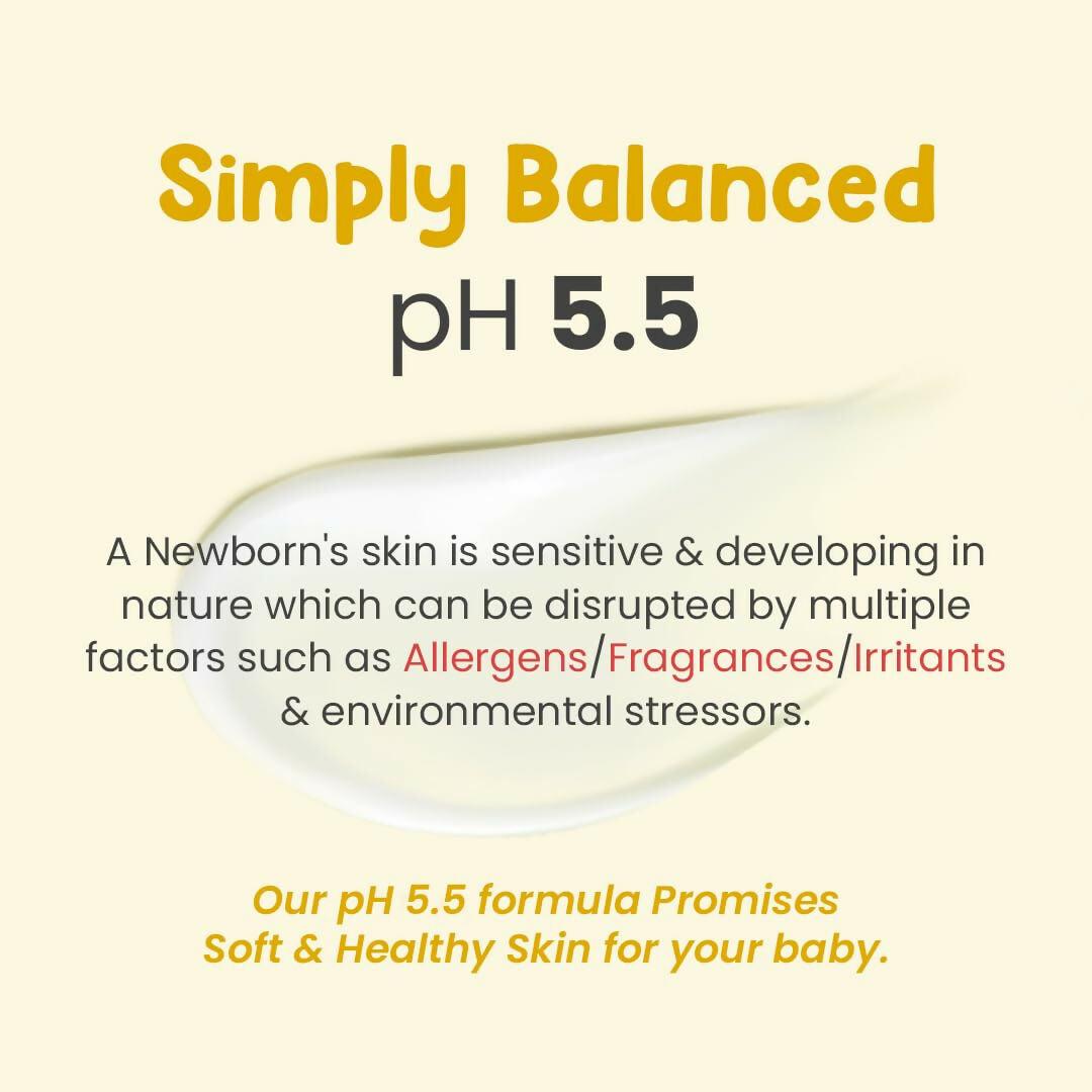 Mother Sparsh Simply Unscented Baby Lotion With Natural Oatmeal, 24hr Protection for Dry, Itchy & Sensitive Skin