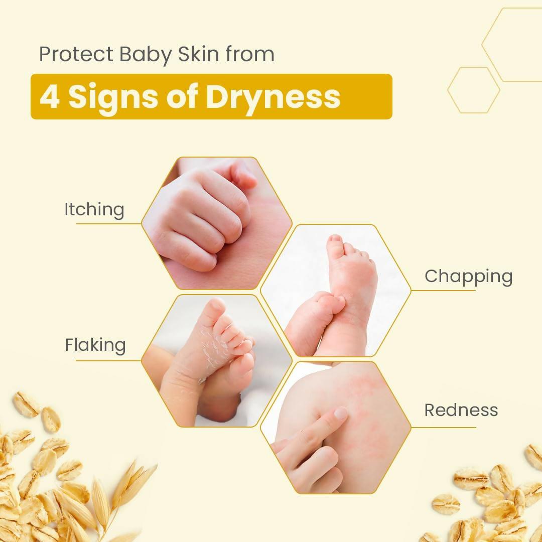 Mother Sparsh Simply Unscented Baby Wash With Natural Oatmeal, Tear Free Formula for Newborn's Sensitive Skin