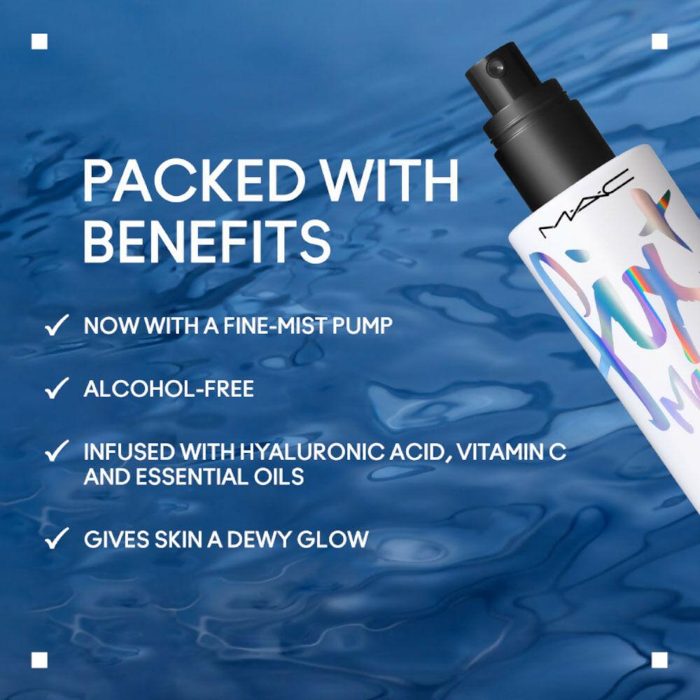 MAC Prep + Prime Fix+ Setting Spray - Magic Radiance (Makeup Fixer) With Hyaluronic Acid