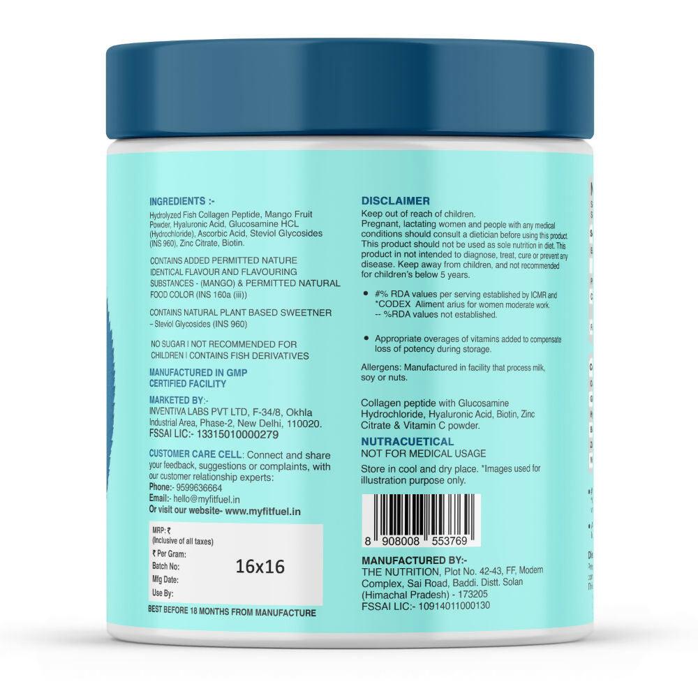 MyFitFuel Hydrolyzed Marine Collagen - Mango