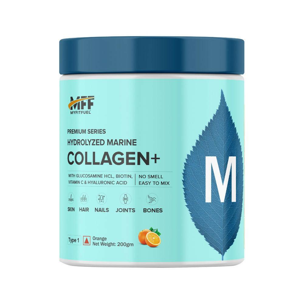 MyFitFuel Hydrolyzed Marine Collagen - Orange