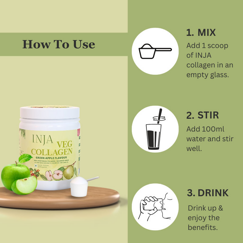 Inja Veg Collagen - Green Apple