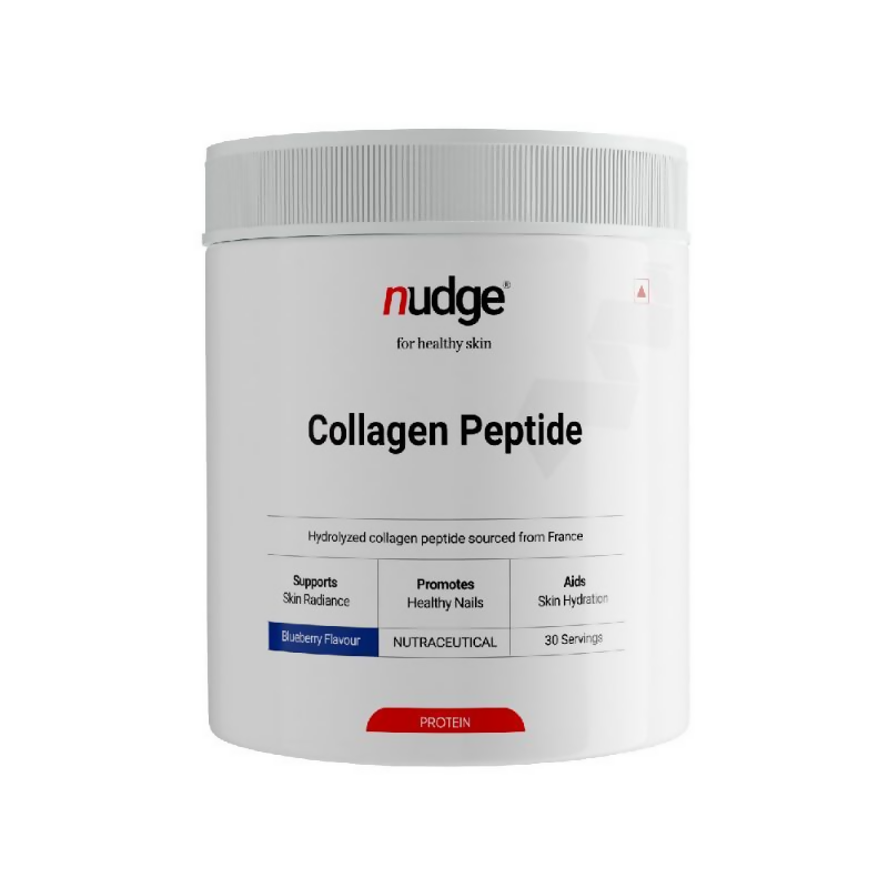 Nudge Collagen Peptide Blueberry Flavour Protein Powder