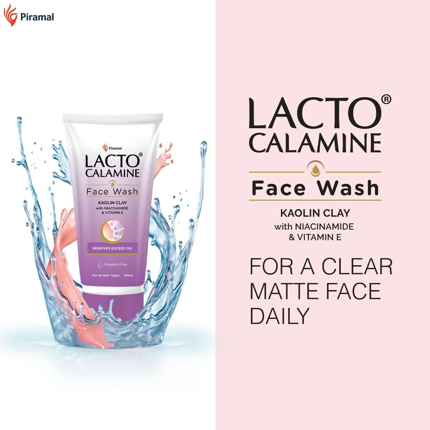 Lacto Calamine Face Wash For Oily Skin