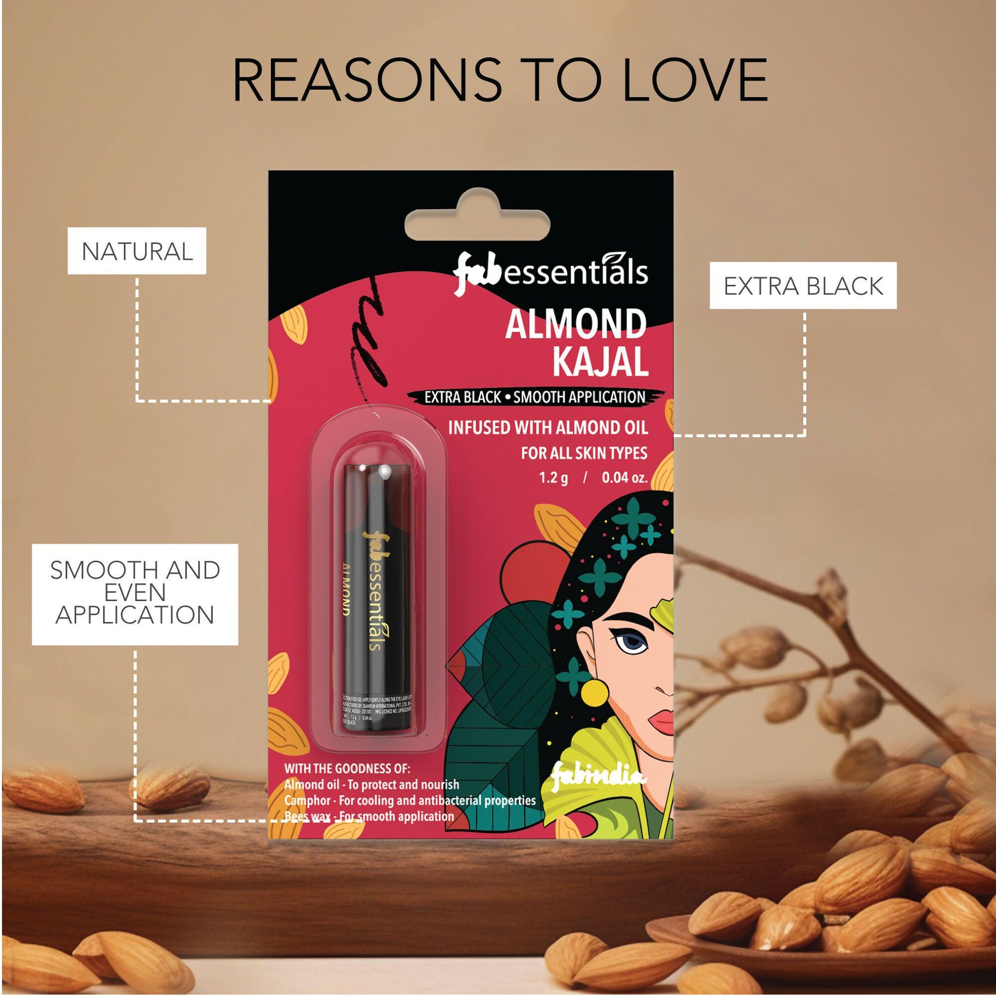 Fabessentials Almond Kajal