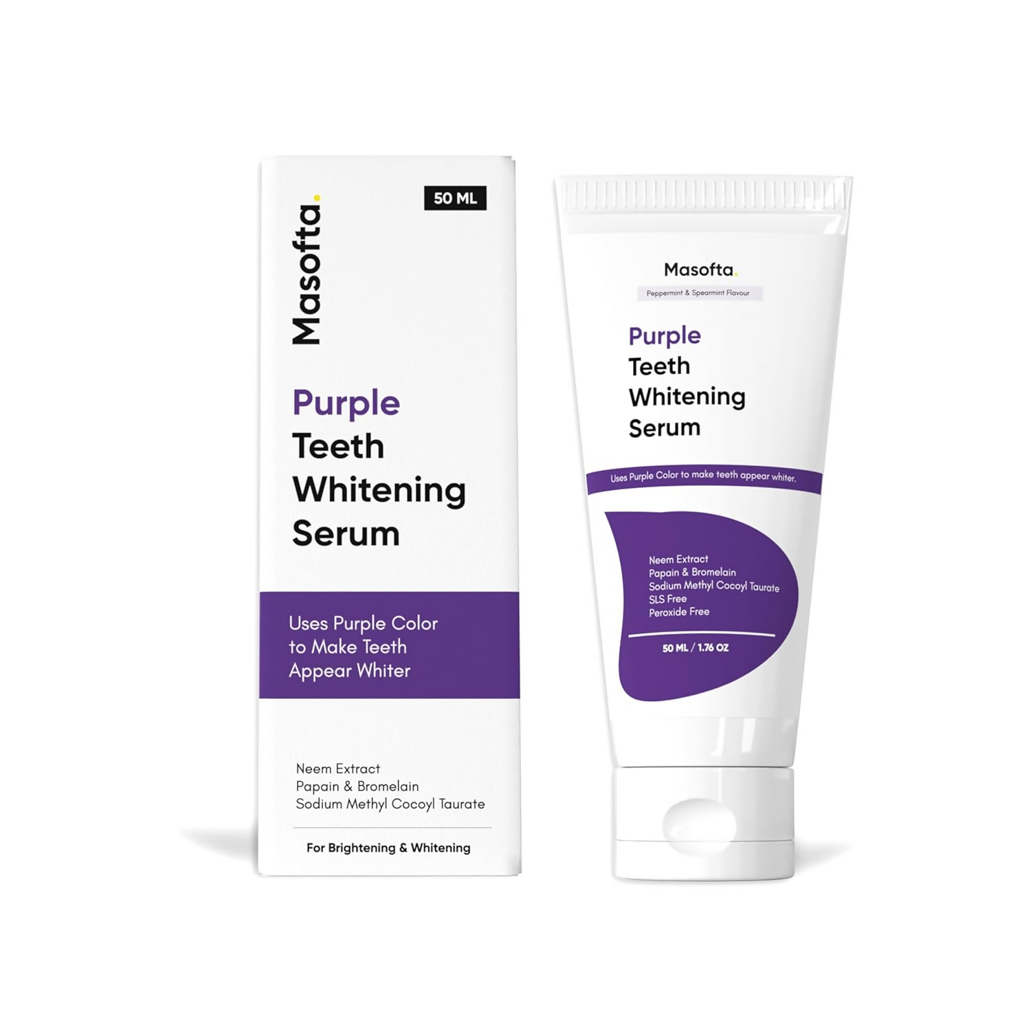 Masofta Purple Teeth Whitening Serum