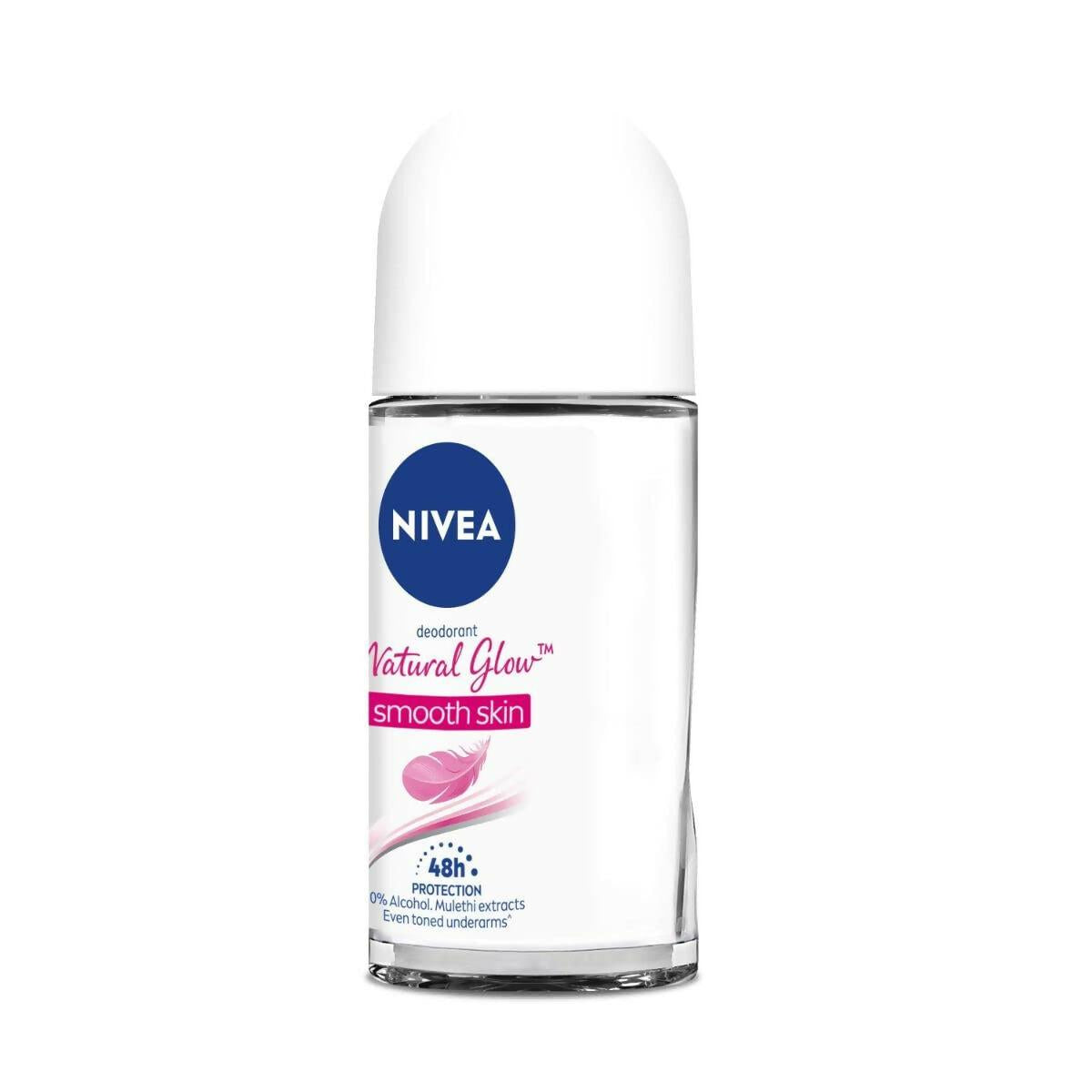 Nivea Natural Glow Smooth Skin Deodorant Roll On For Women