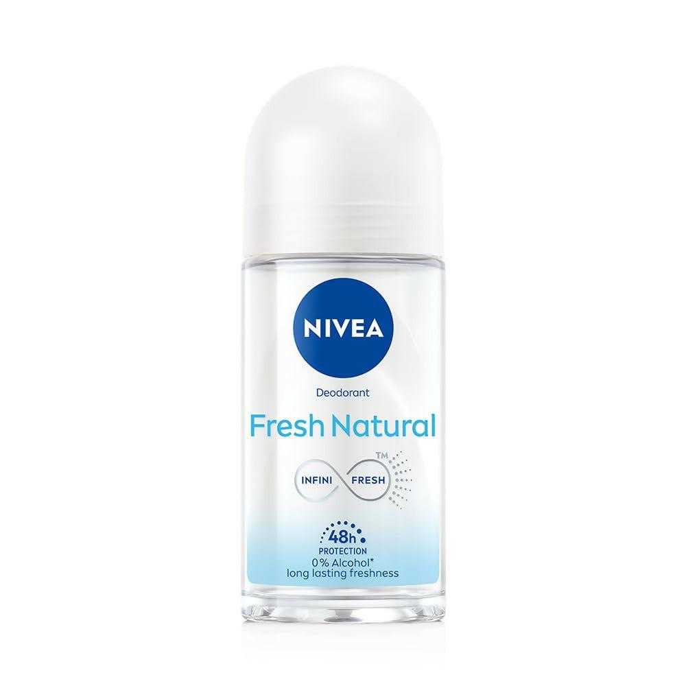 Nivea Fresh Natural Roll On 48 H Smooth & Beautiful Underarms For Women