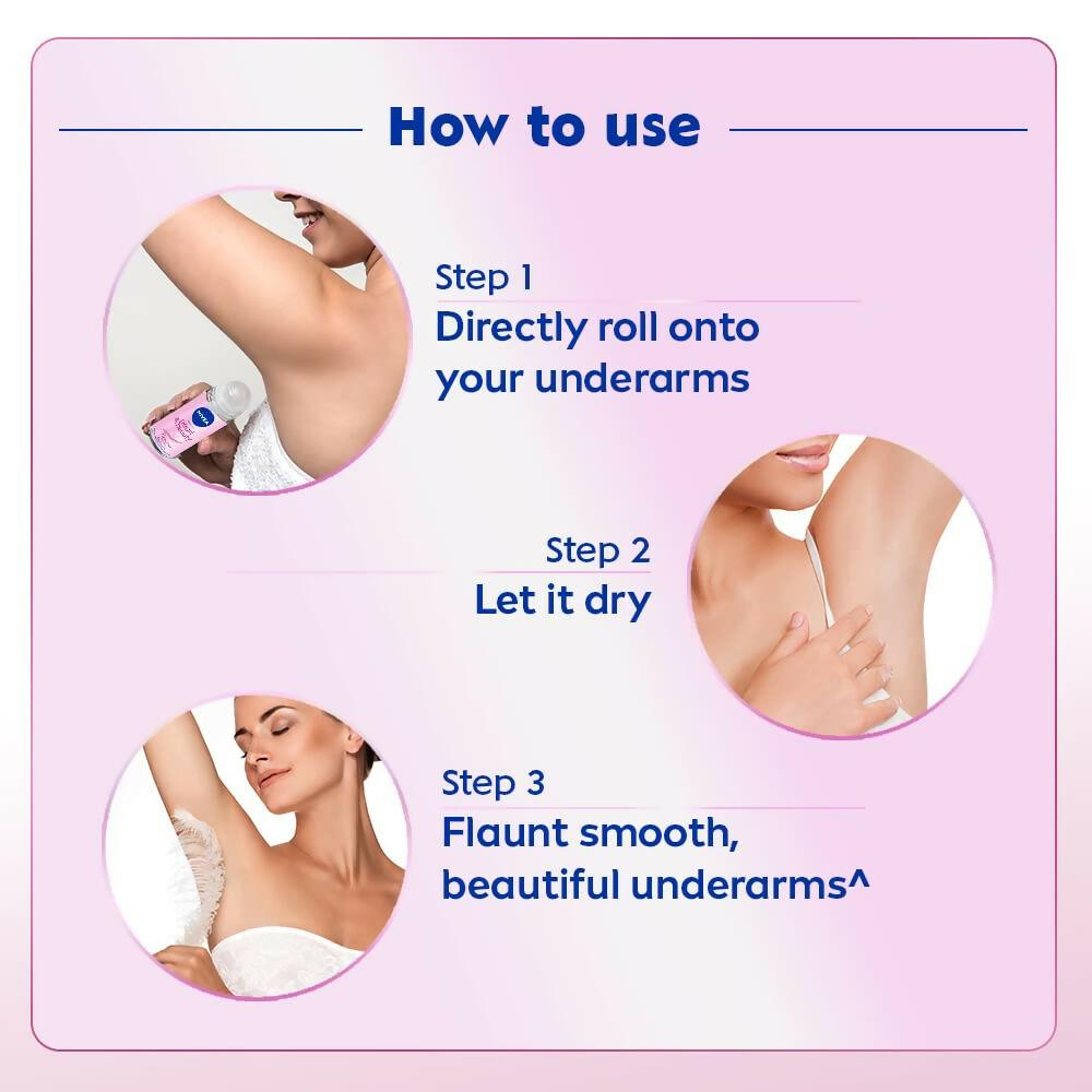 Nivea Deodorant Roll On Pearl & Beauty Radiance For Eventoned Smooth & Beautiful Underarms