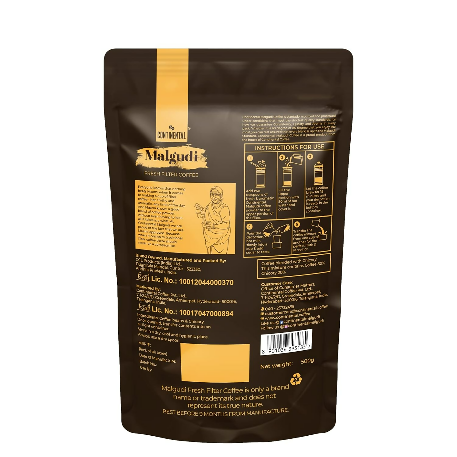 Continental Malgudi Filter Coffee Powder