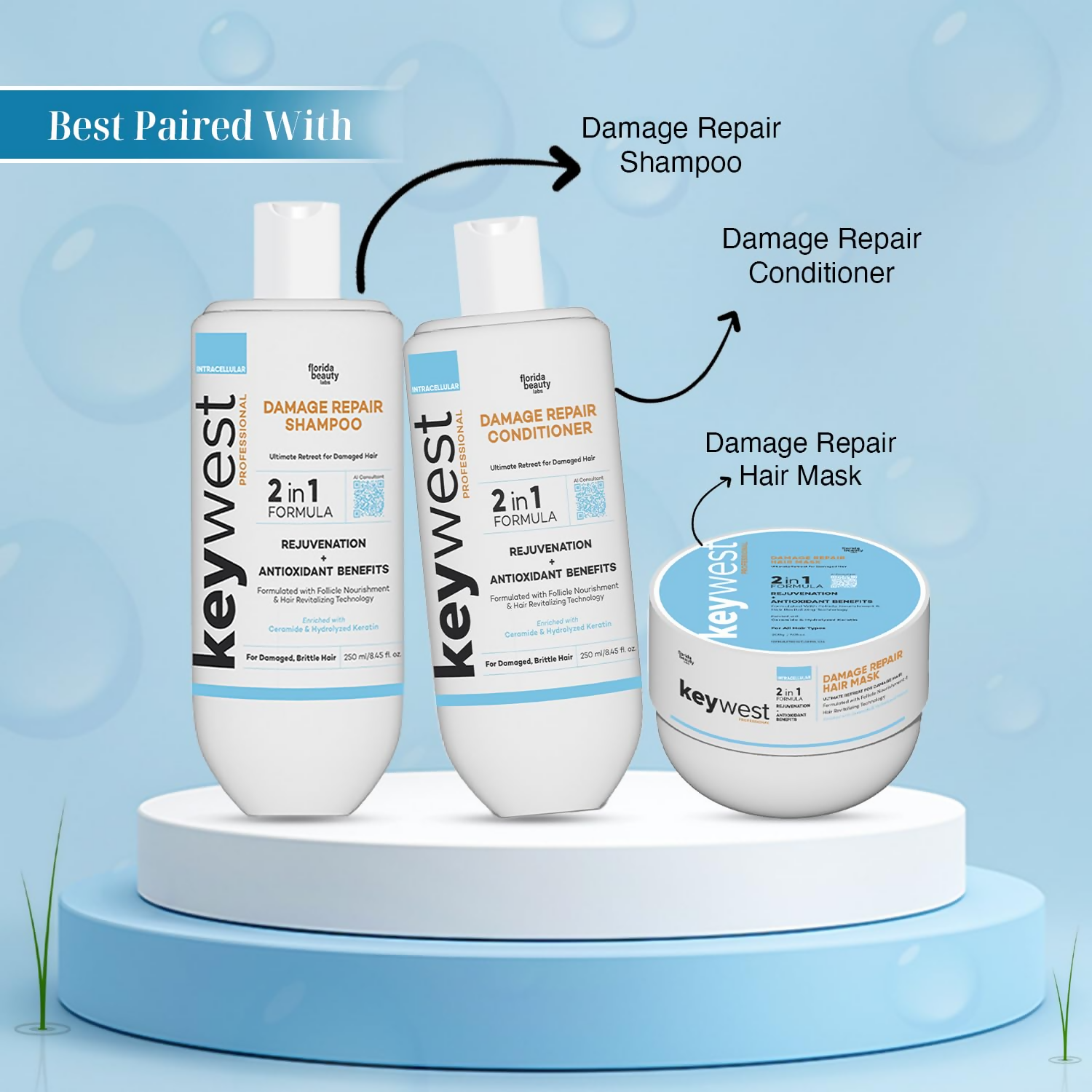 Keywest Professional Damage Repair Hair Mask