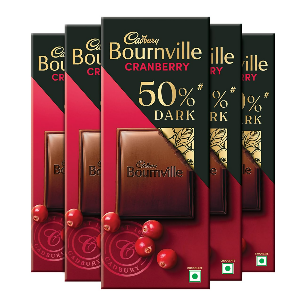 Cadbury Bournville Cranberry Dark Chocolate Bar