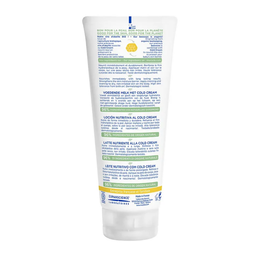Mustela Nourishing Lotion With Cold Cream