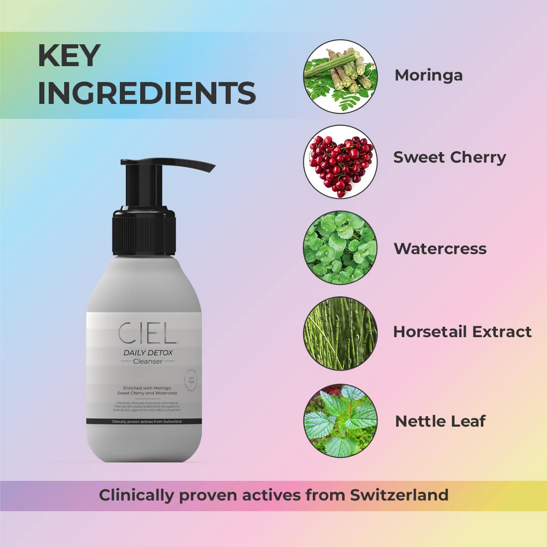 Ciel Daily Detox Gentle Cleanser For All Skin Types