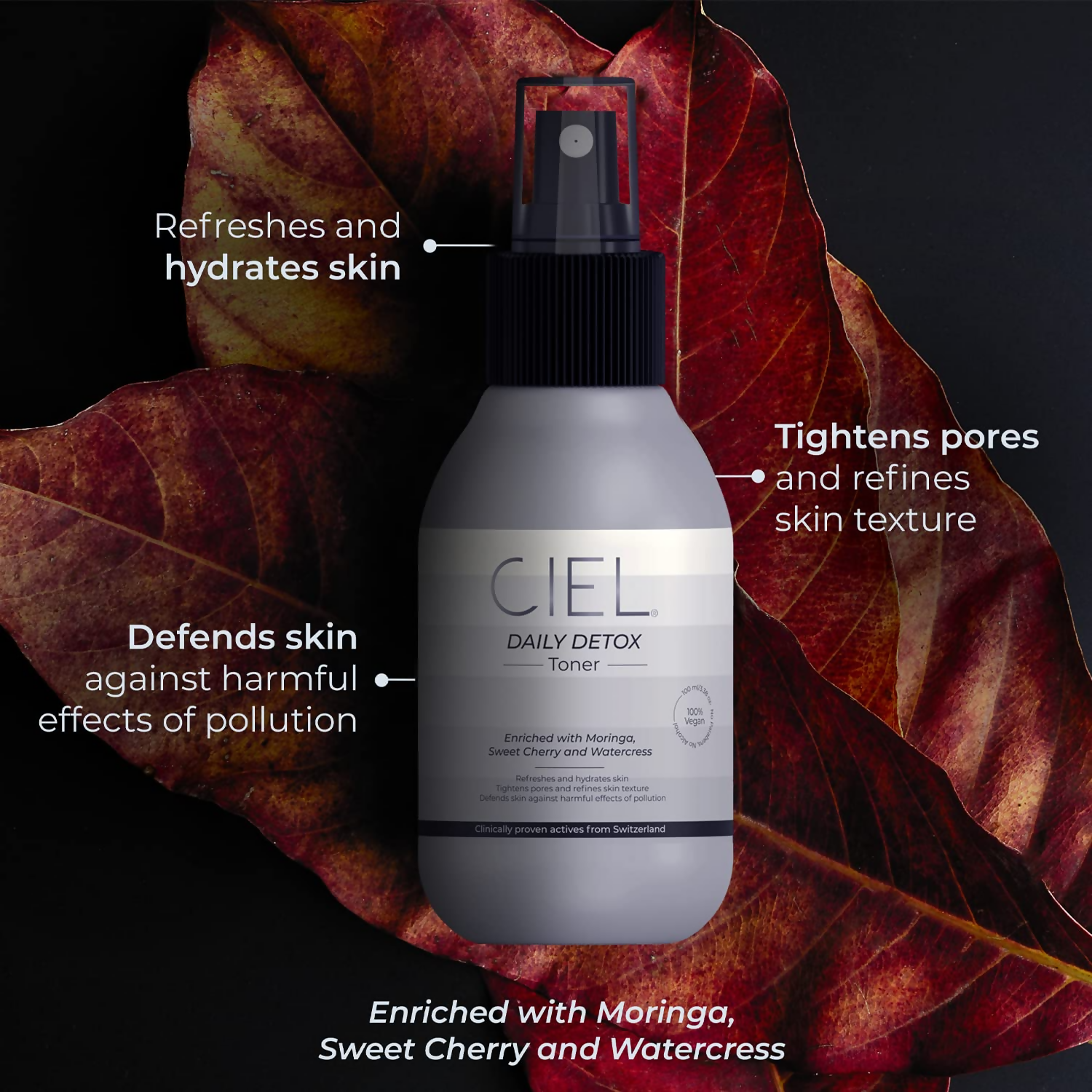 Ciel Daily Detox Moringa Facial Toner