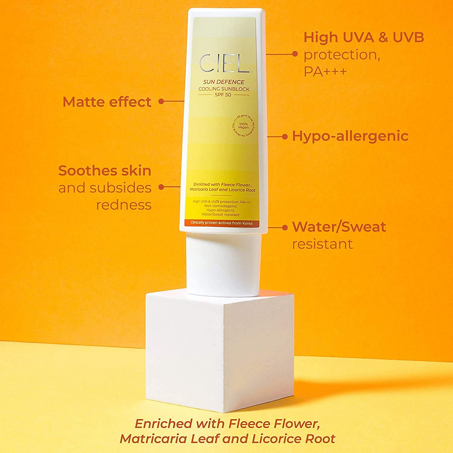 Ciel Sun Defence Cooling Sun Block Sunscreen SPF 50