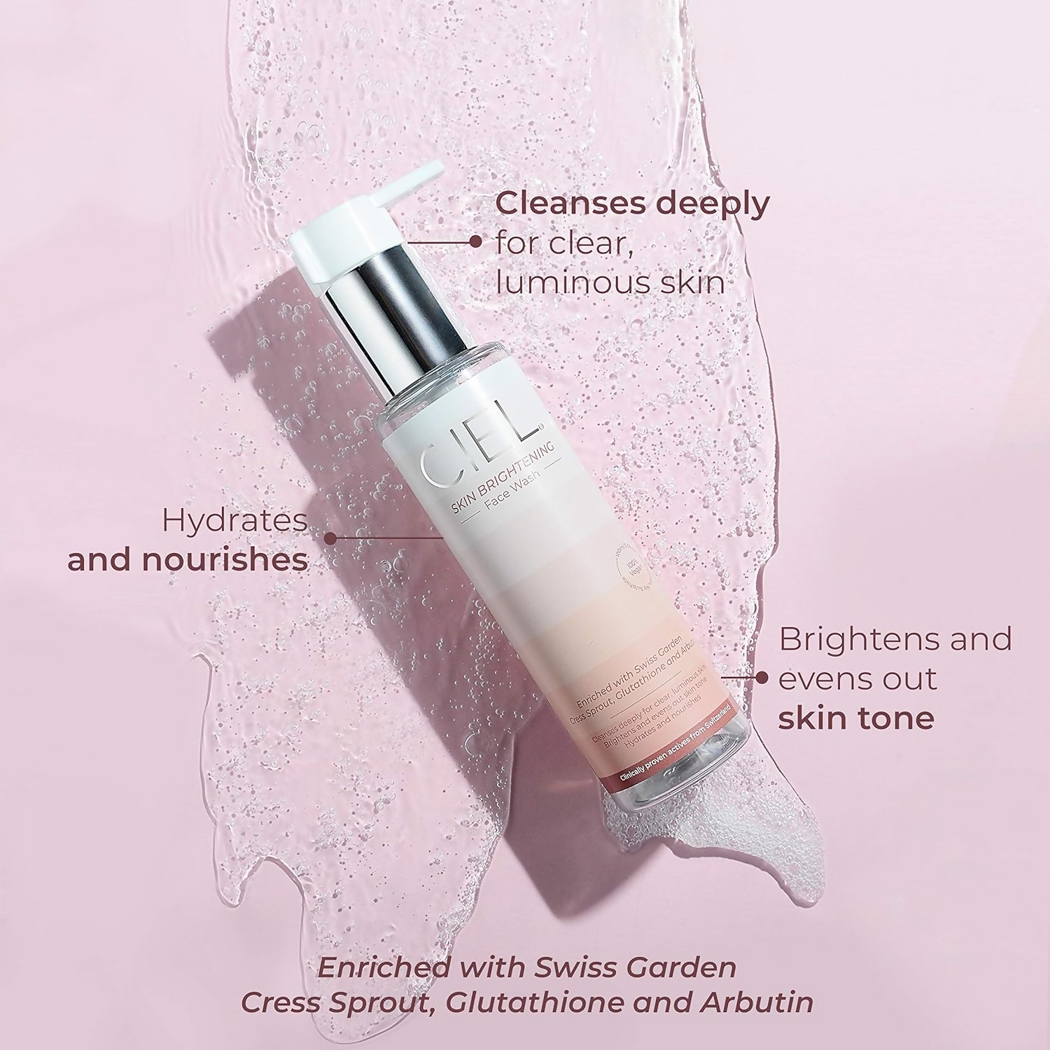 Ciel Brightening Face Wash For Brighter And Glowing Skin