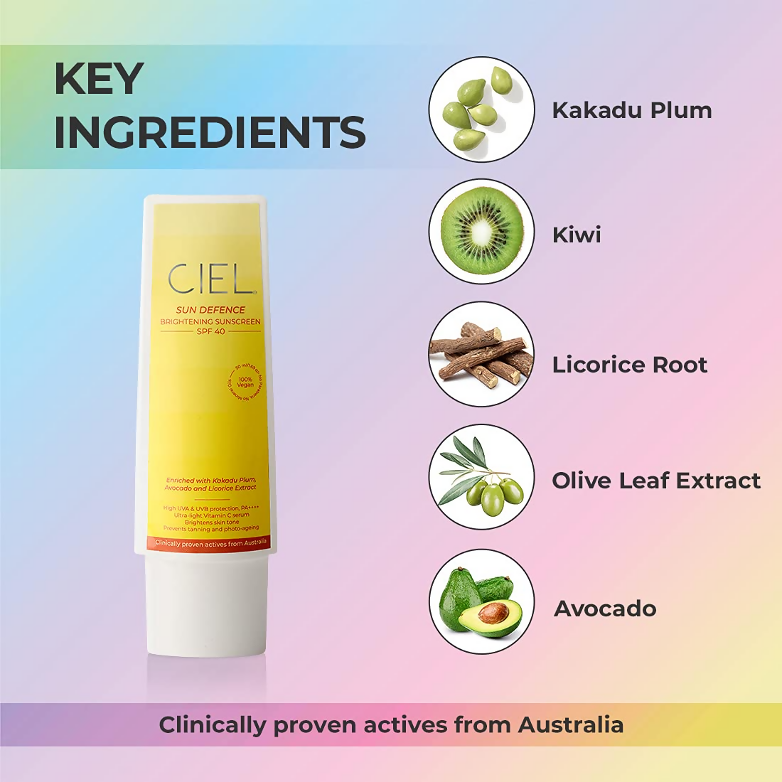 Ciel Sun Defence Brightening Sunscreen SPF 40