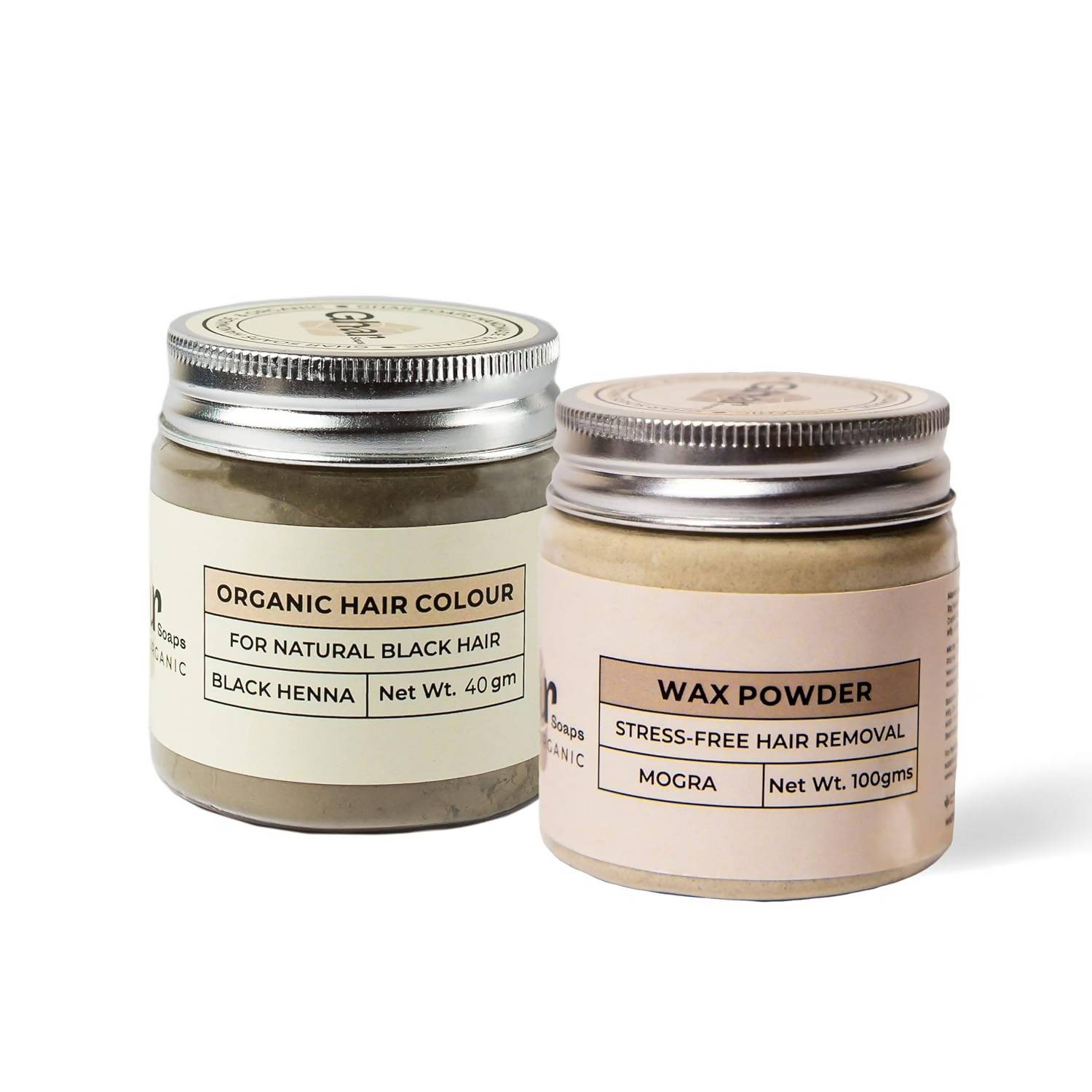 Ghar Soaps Organic Wax Hair Removal Powder Combo