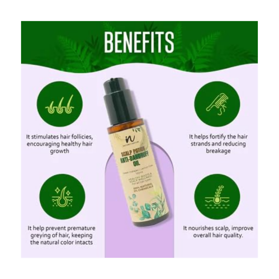 Nature4Nature Scalp Potion Anti-Dandruff Hair Oil