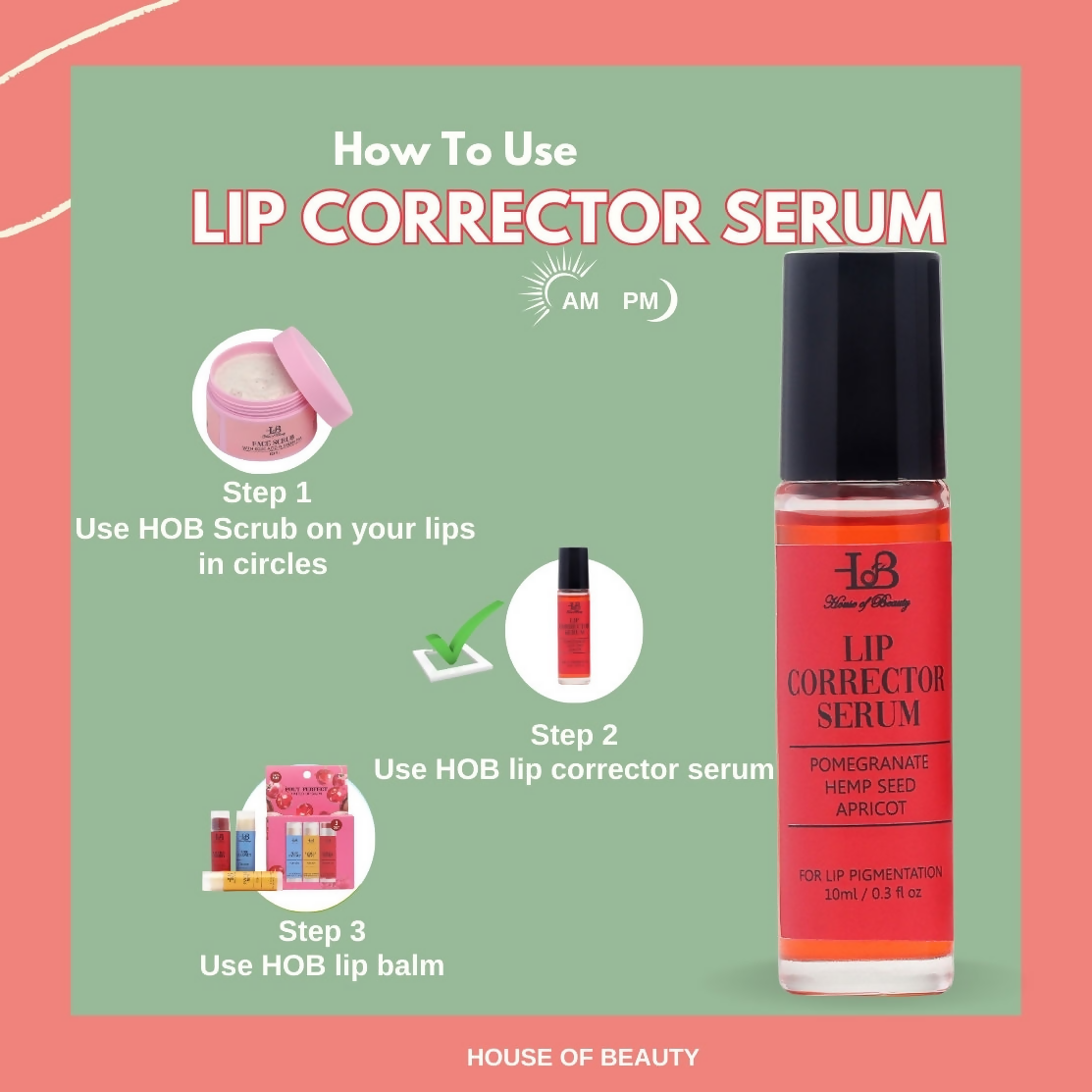 House of Beauty Lip Corrector Serum
