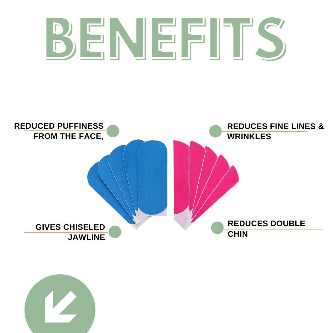 House of Beauty Anti Wrinkle Patches Refill