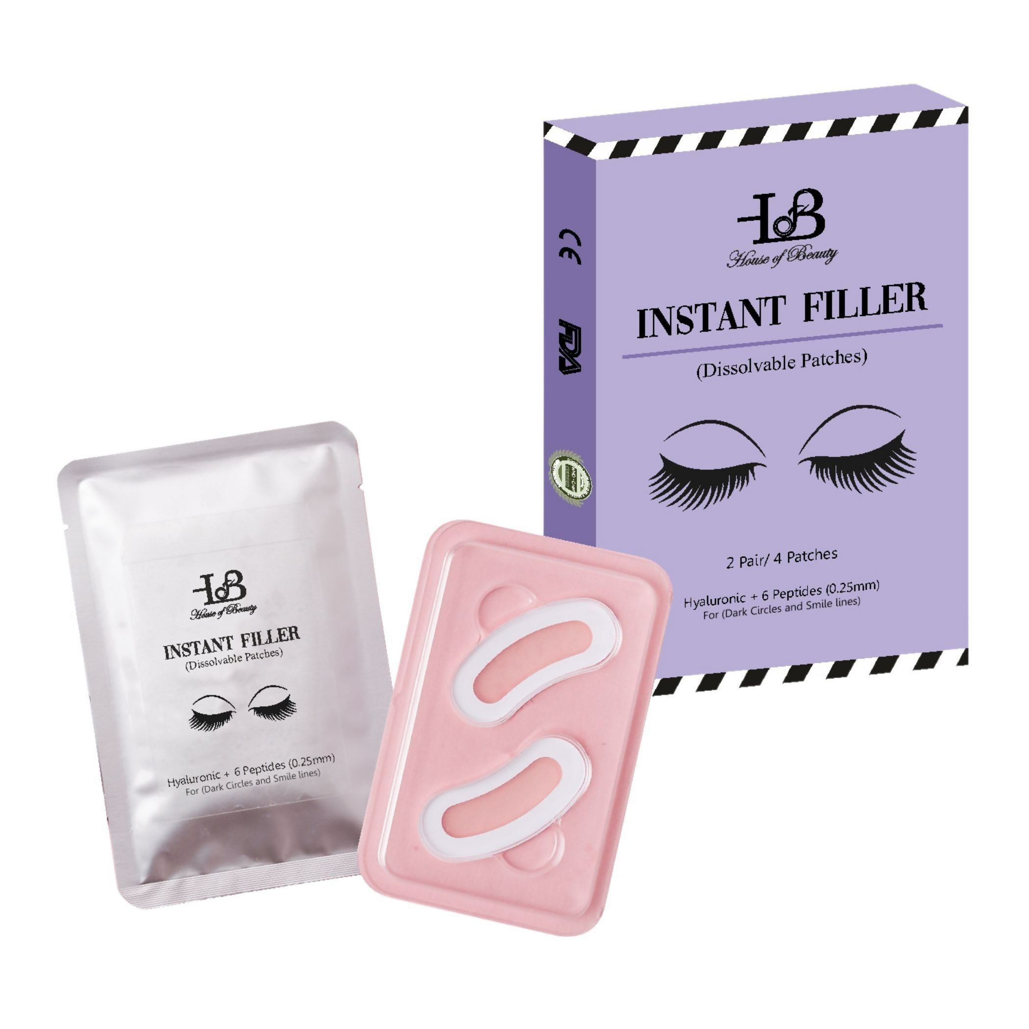 House of Beauty Instant Filler - Dissolvable Patches 0.25mm
