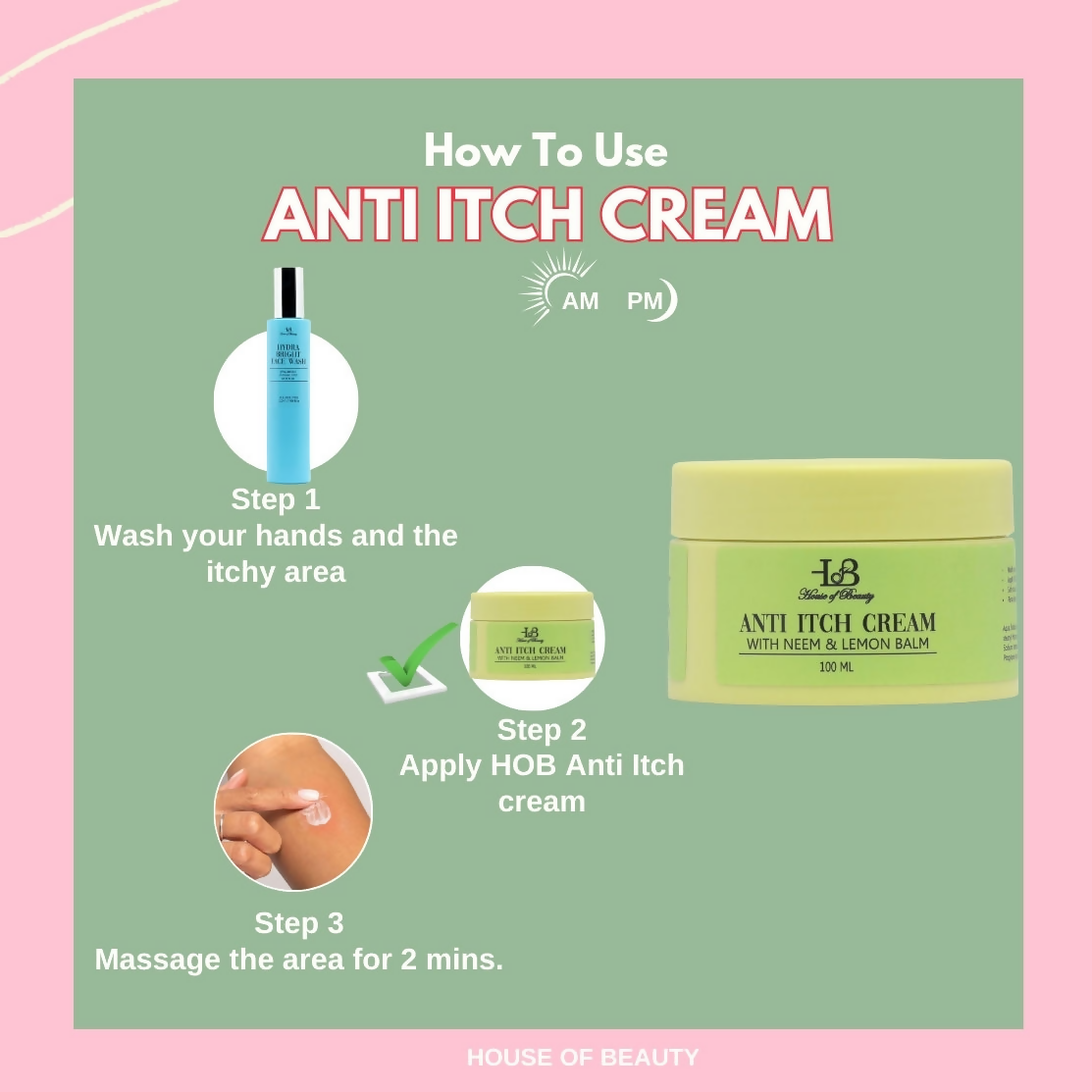 House of Beauty Anti Itch Cream