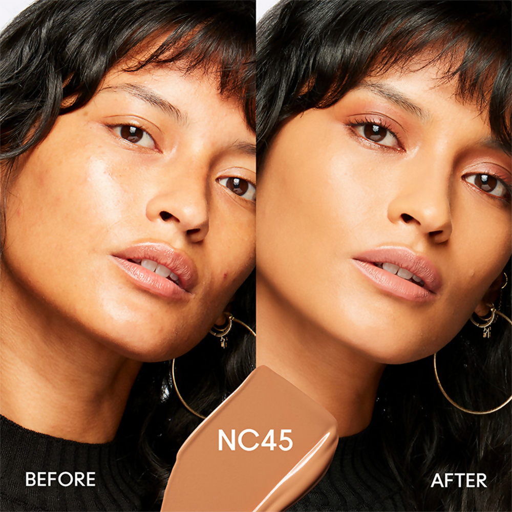 M.A.C Studio Fix Fluid SPF 15 Mini Soft Matte Foundation With Hyaluronic Acid - NC45