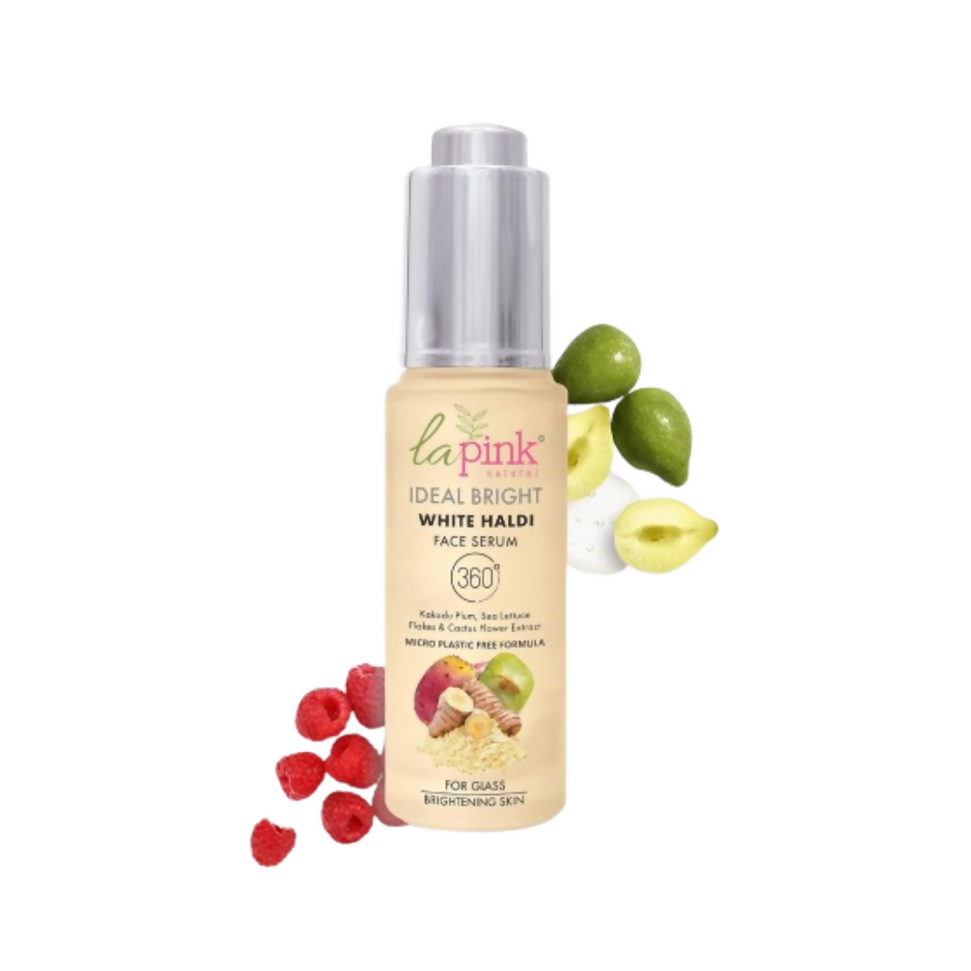 La Pink Ideal Bright Face Serum With White Haldi & Kakadu Plum