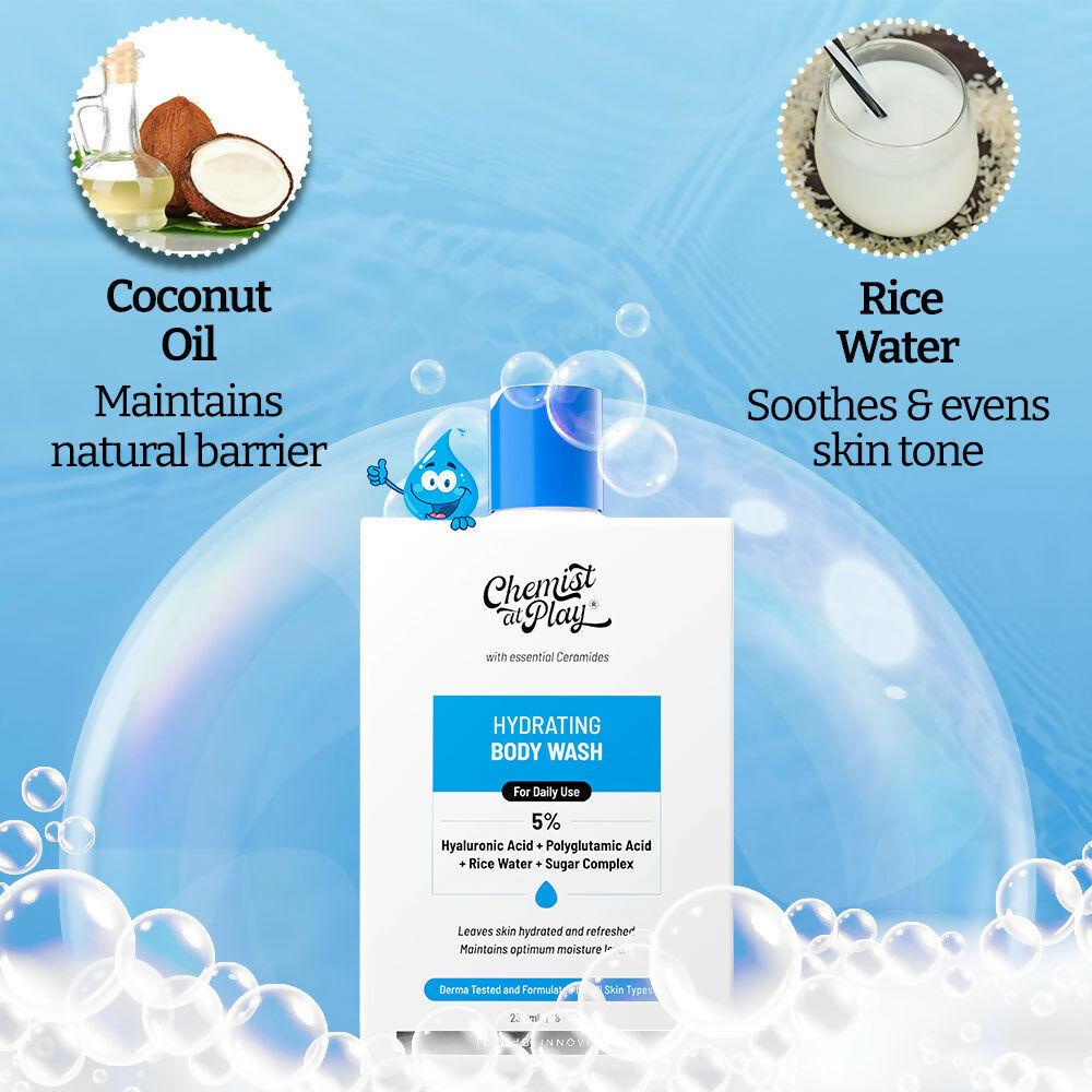 Chemist At Play Hydrating with Face Cleanser, Moisturiser & Body Wash Combo