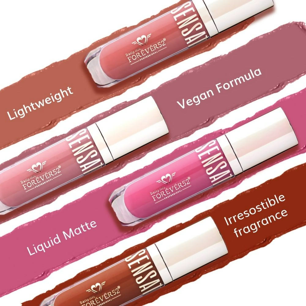 Daily Life Forever52 Sensational Lip Liquid Lipstick - Muted Mocha