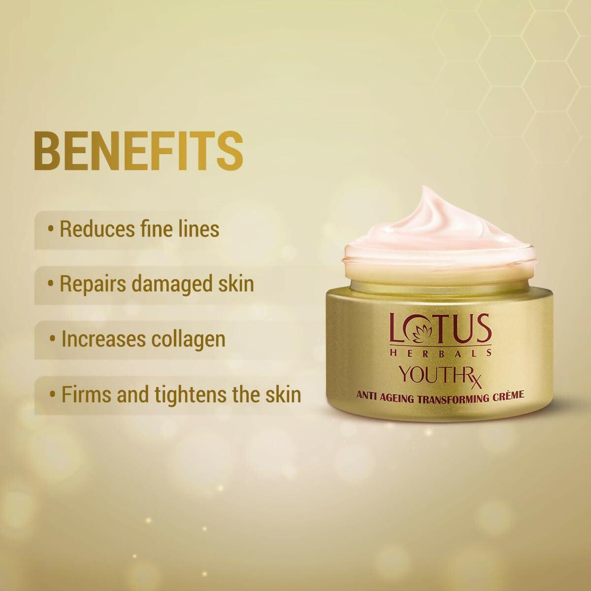 Lotus Herbals Youthrx Anti-Ageing Transforming Cream SPF 25