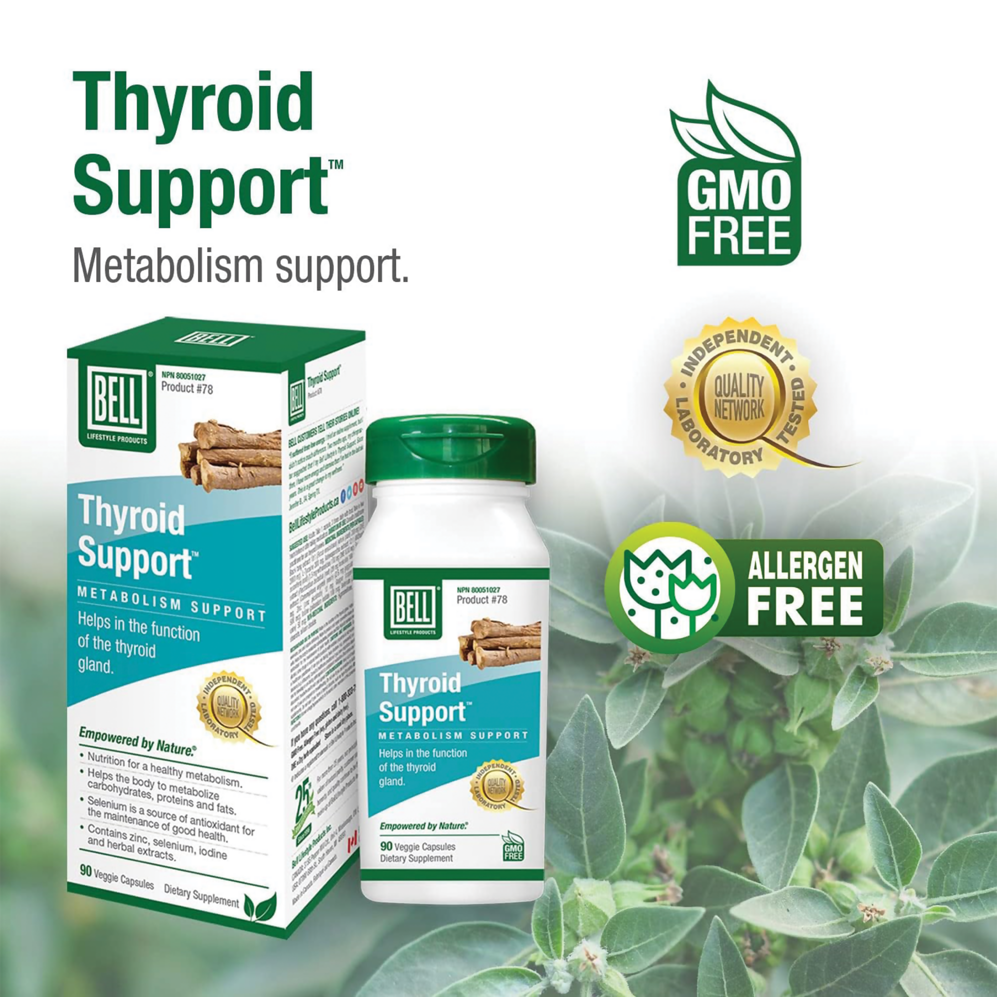 The Ayur House Thyroid Support Capsules