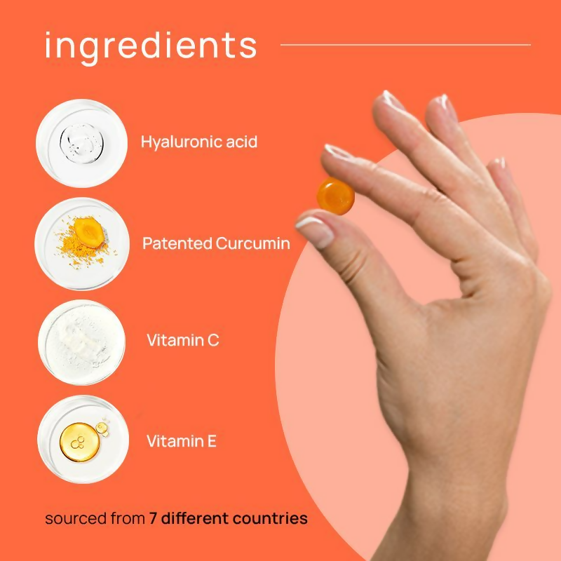 Nyumi Collagen Gummies For Glowing, Hydrated, Youthful Skin - Vitamin C & Hyaluronic Acid