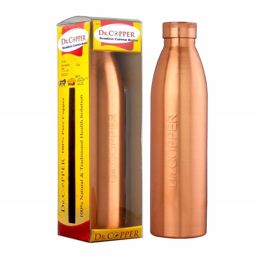 Dr.Copper's Copper Water Bottle - 1 Liter