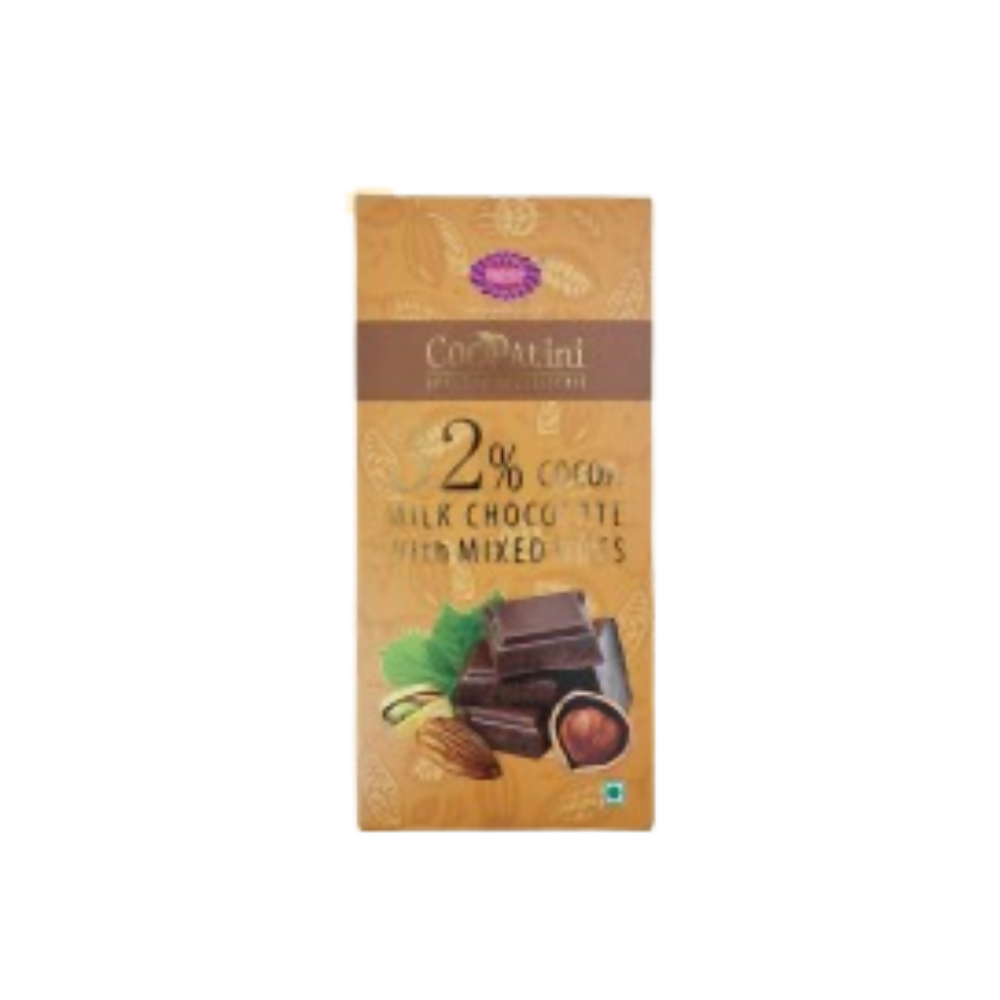 Karachi Bakery Cocoa Milk Chocolate With Mixed Nuts