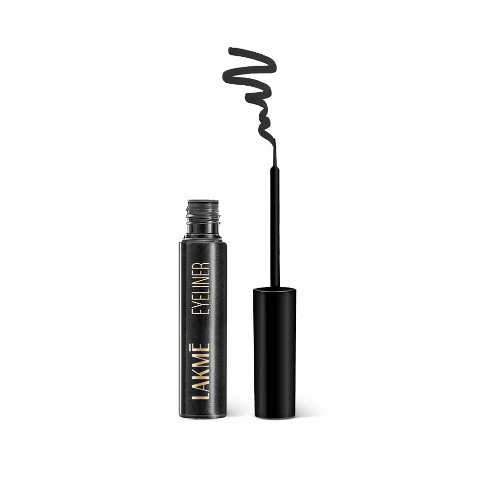 Lakme Absolute Shine Liquid Eye Liner, Black