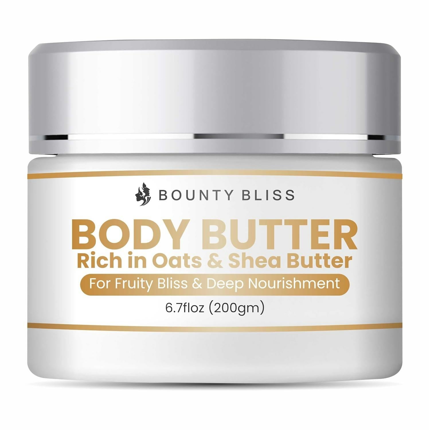 Bounty Bliss Oats & Shea Body Butter Cream - Nourishing Moisturizer