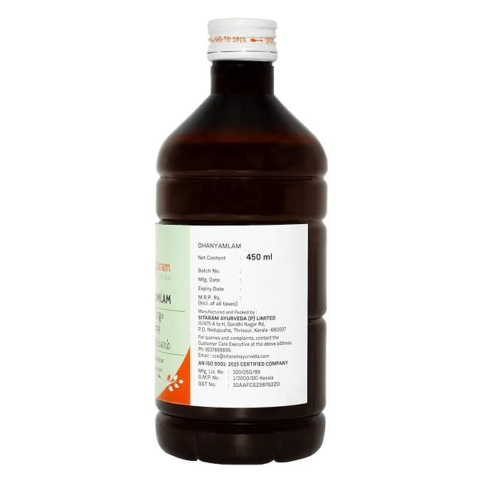 Sitaram Ayurveda Dhanyamlam 450 ml