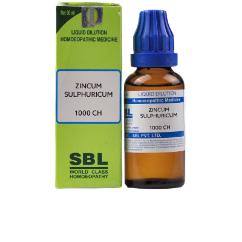 SBL Homeopathy Zincum Sulphuricum Dilution