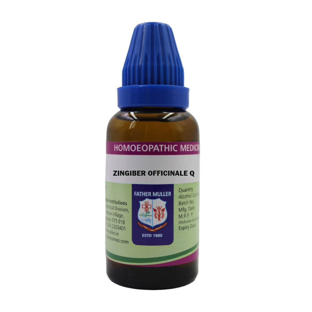 Father Muller Zingiber Officinale Mother Tincture Q