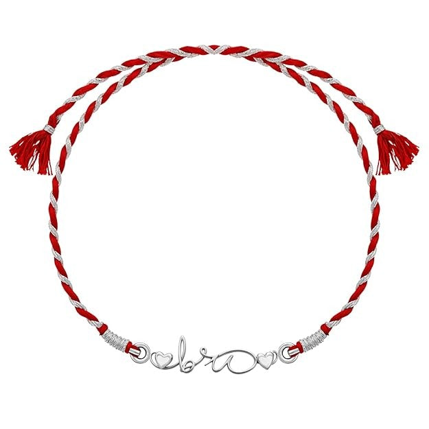 HighSpark 925 Silver Raksha Bandhan Rakhi for Brother | Stylish Cool Bro Rakhi for Boys & Men | Lovely Gift