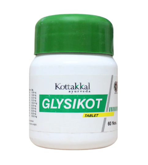 Glysikot Granule-150GM & Tablets 60 Nos combo pack | Arya Vaidya Sala Kottakkal
