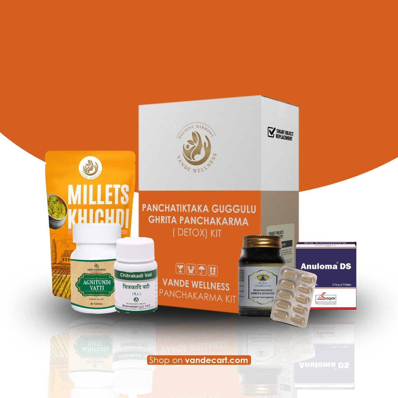 Panchatiktaka Guggulu Ghrita Panchakarma (Detox) Kit