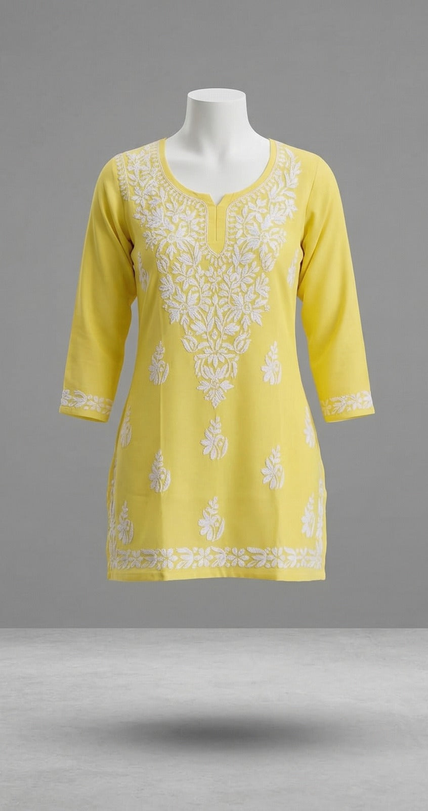 Yellow Modal Short Top